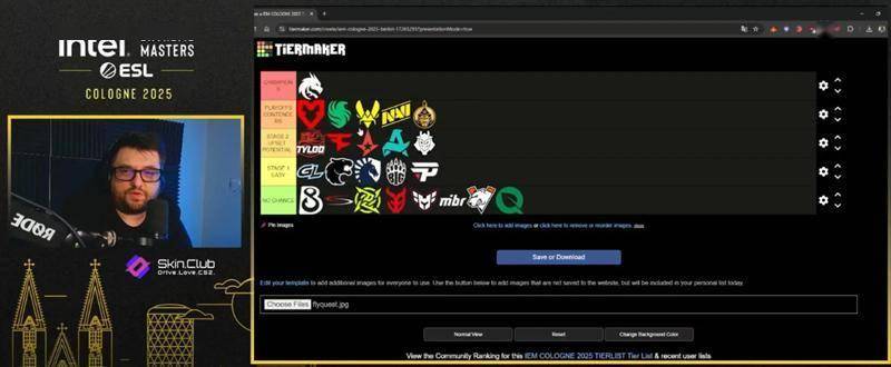 IEM科隆2025战队实力前瞻:Spirit领跑,黑马暗藏